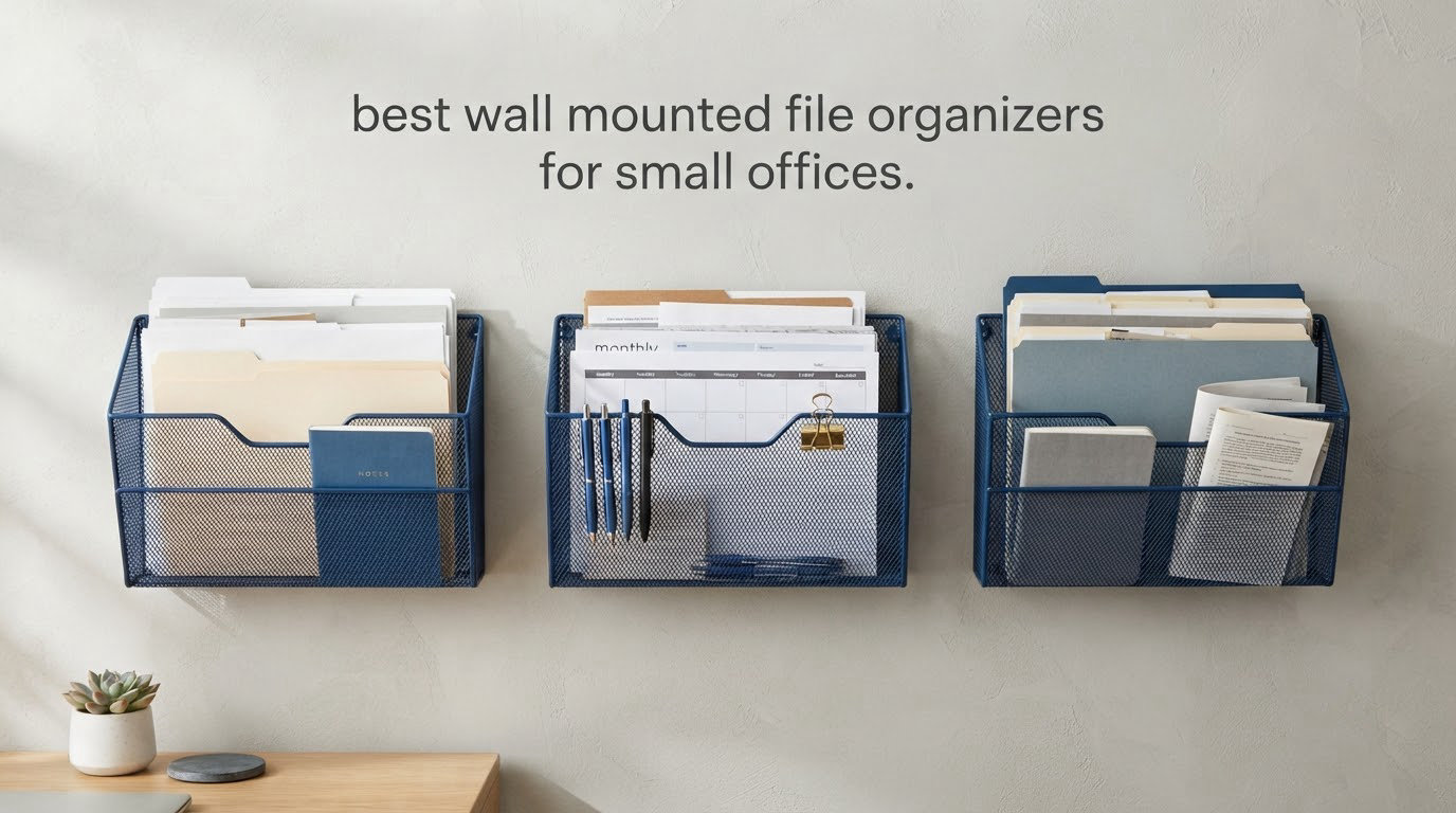 best wall mounted file organizers for small offices