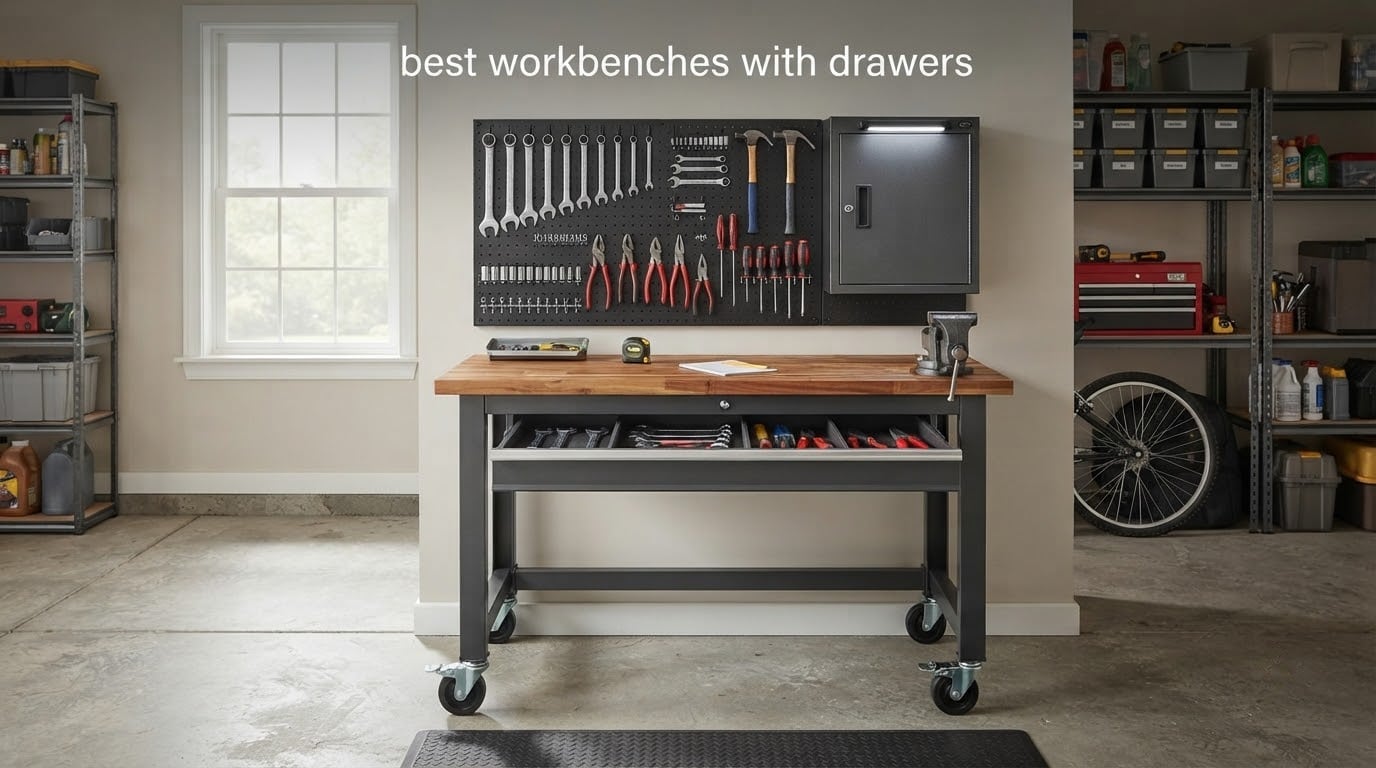 best workbenches with drawers