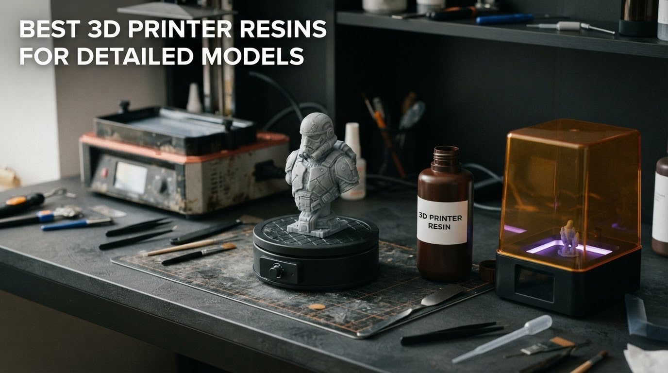 best 3d printer resins for detailed models