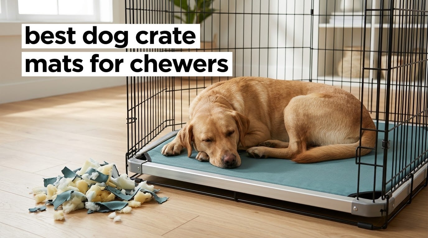 best dog crate mats for chewers