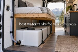 best water tanks for van conversions