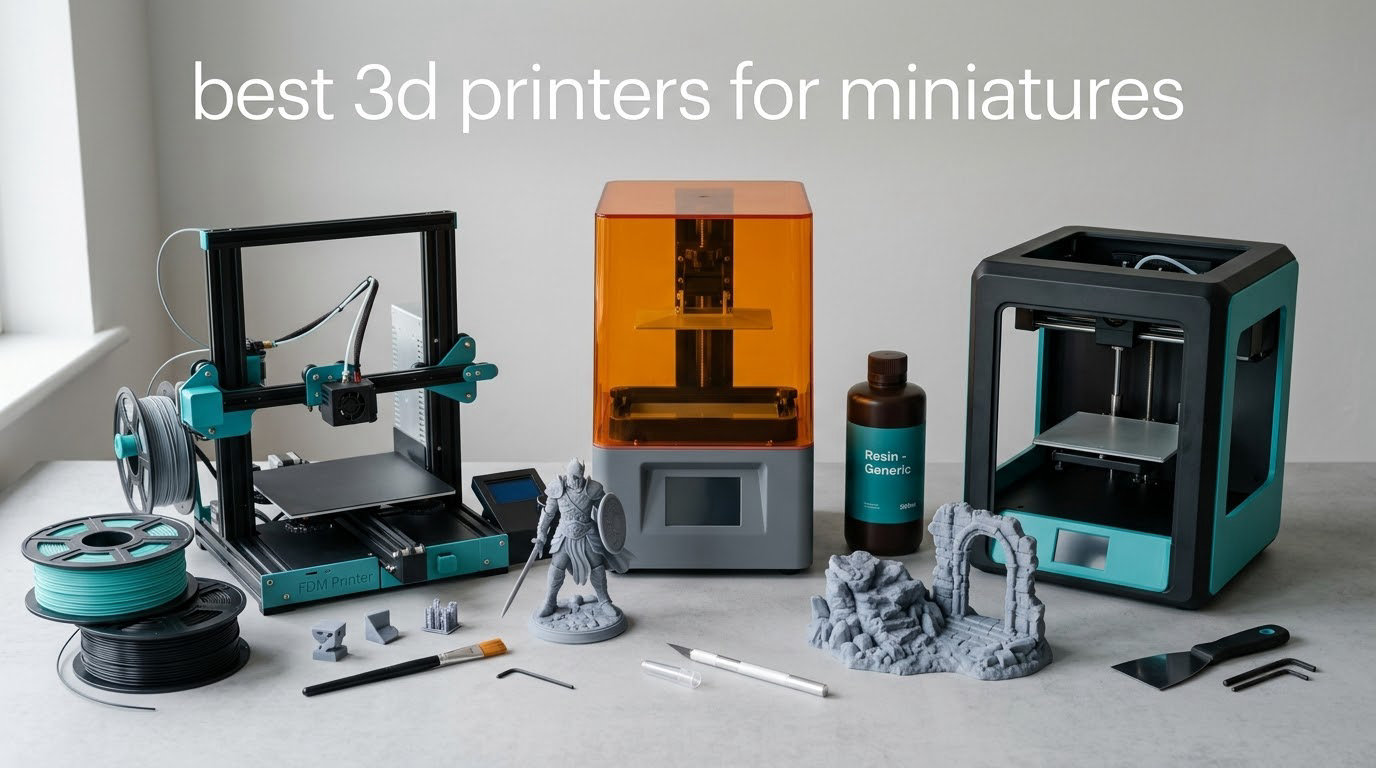 best 3d printers for miniatures
