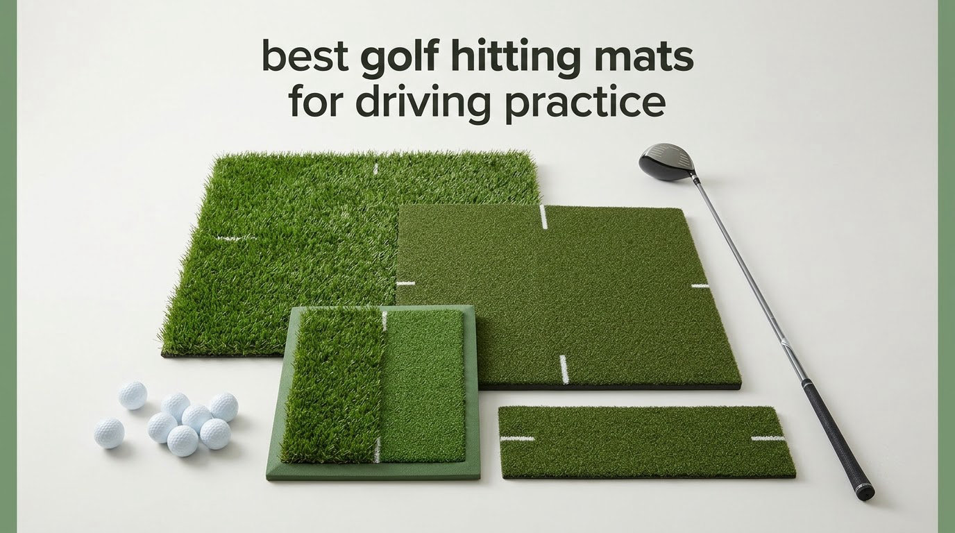 best golf hitting mats for driving practice