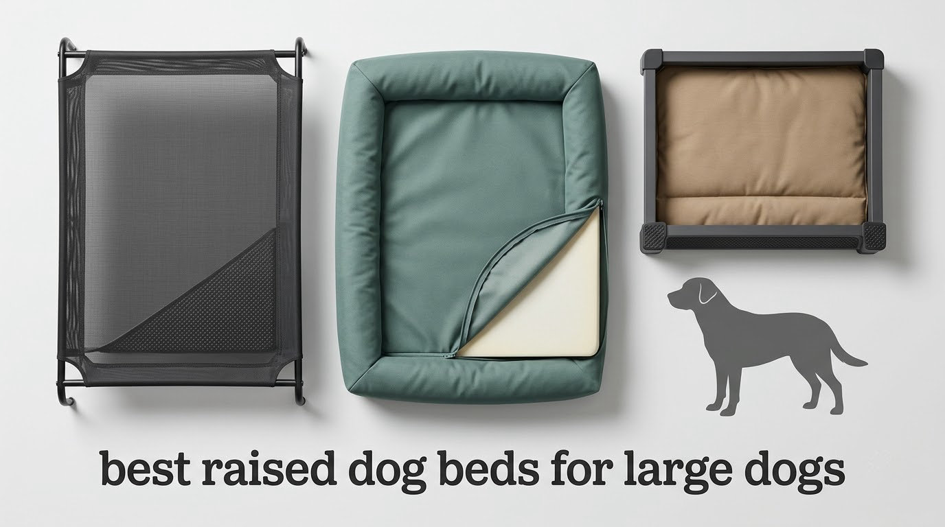 best raised dog beds for large dogs