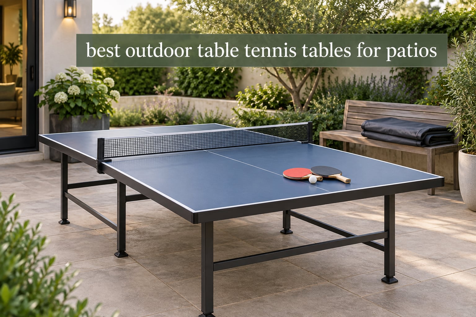 best outdoor table tennis tables for patios