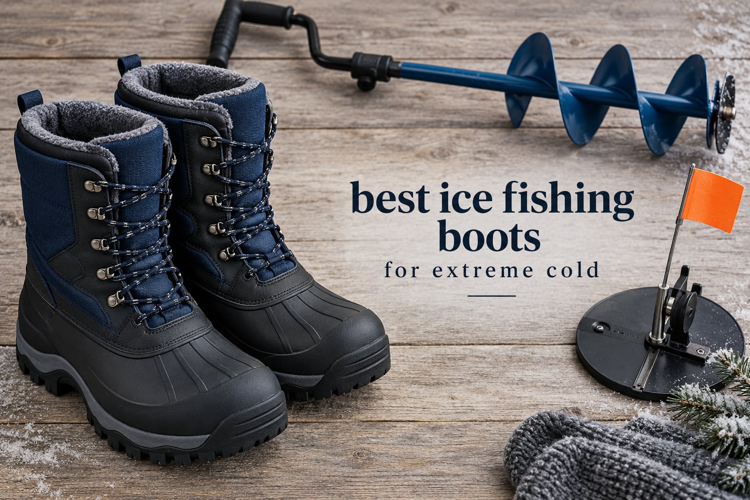 best ice fishing boots for extreme cold