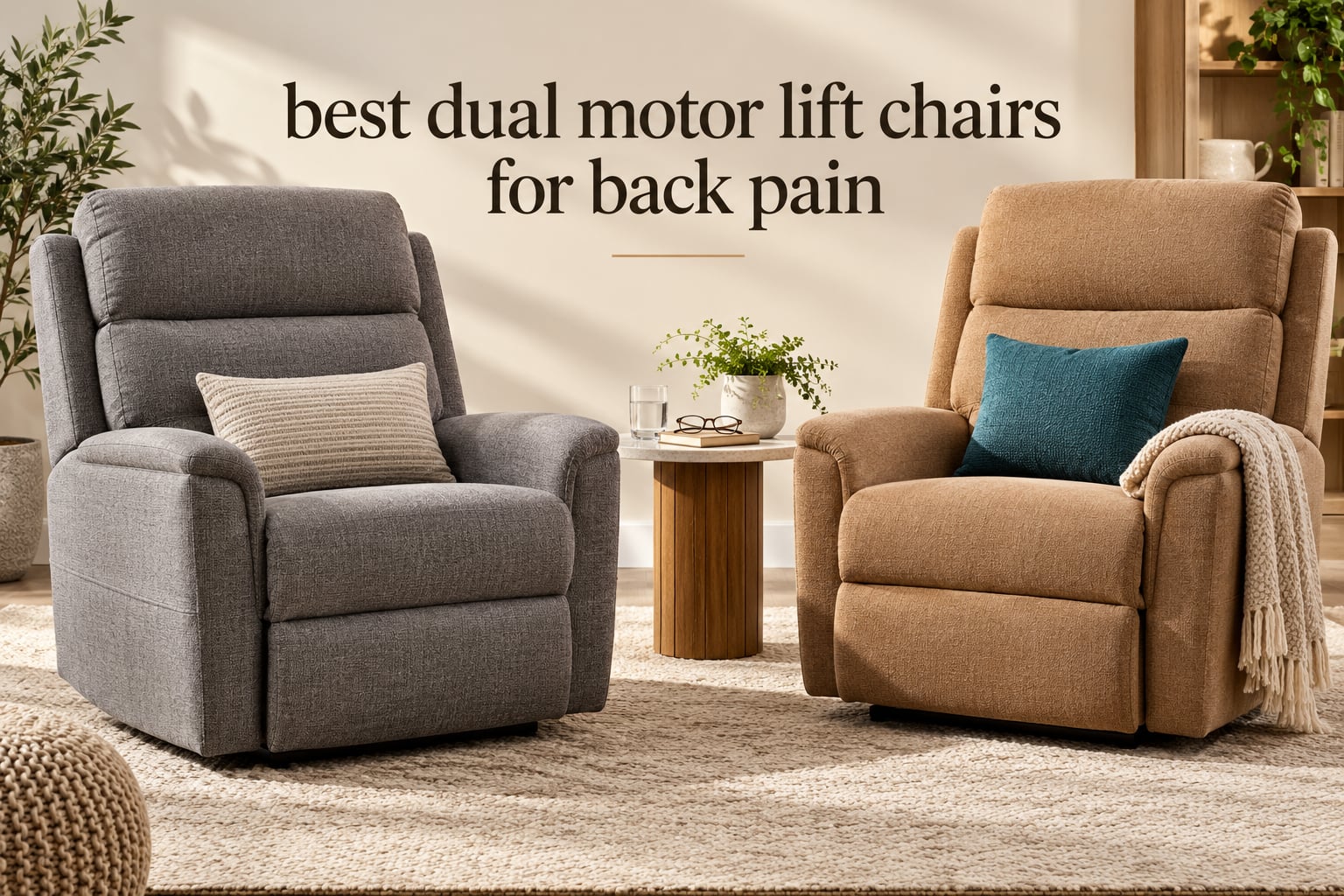 best dual motor lift chairs for back pain