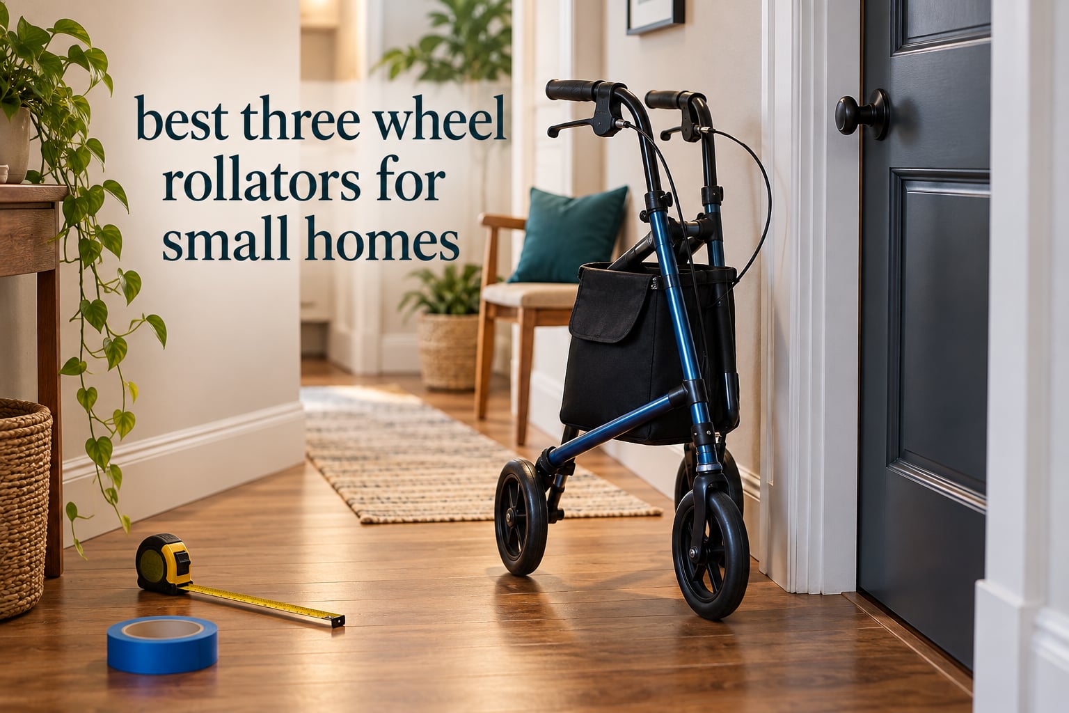 best three wheel rollators for small homes