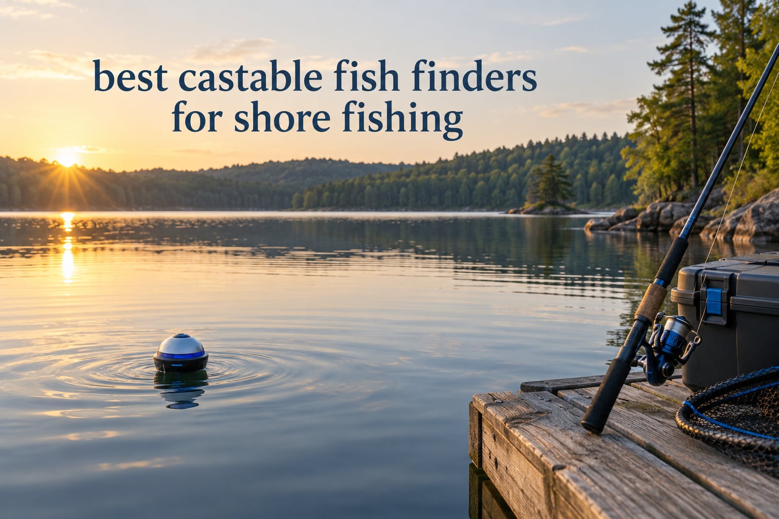 best castable fish finders for shore fishing