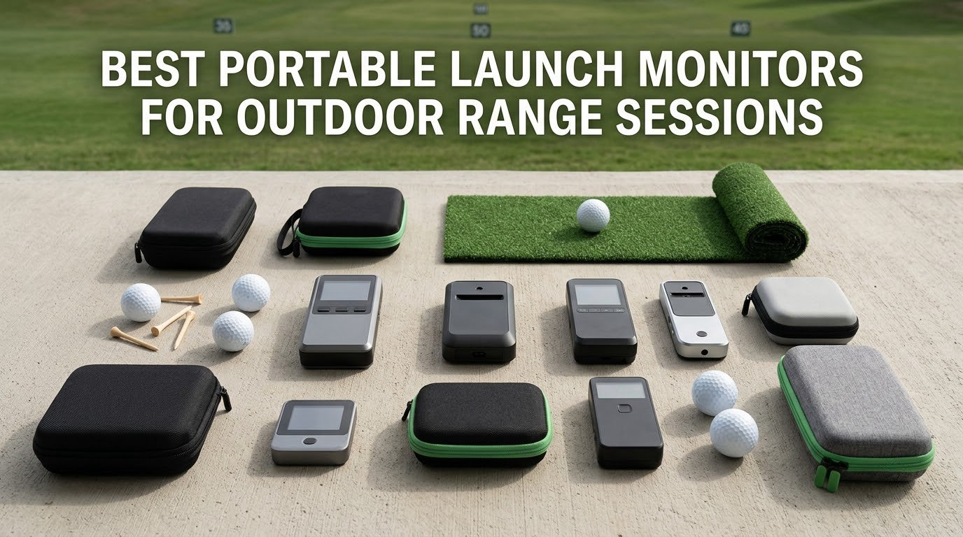 best portable launch monitors for outdoor range sessions