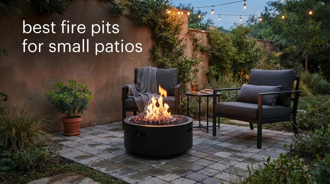 best fire pits for small patios