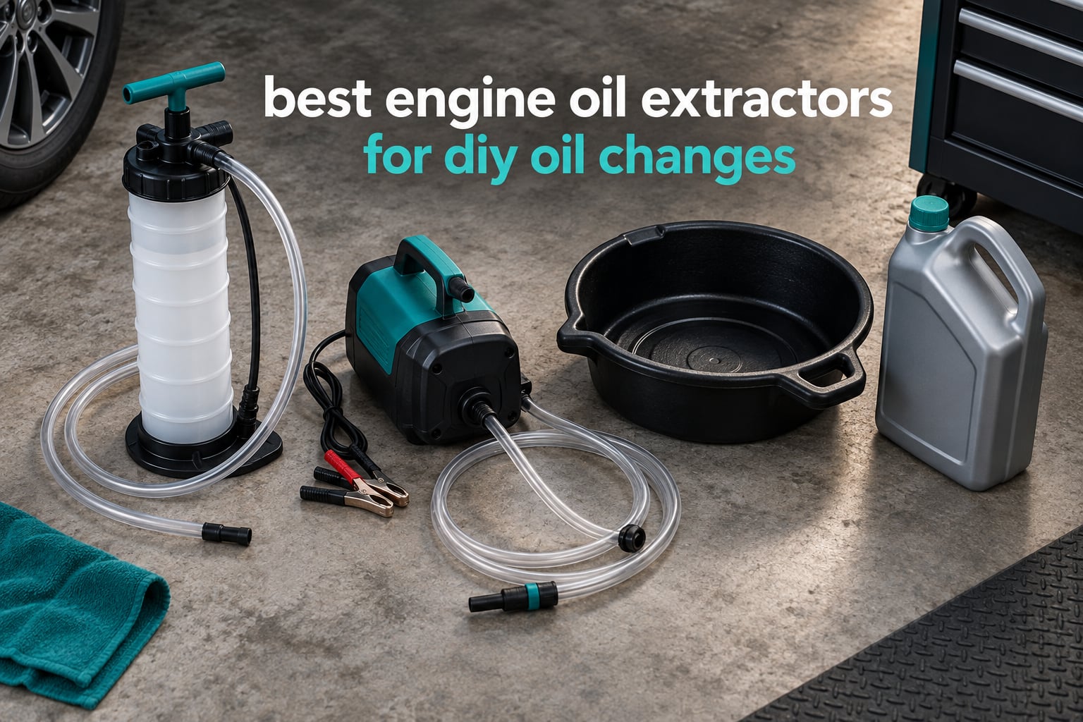 best engine oil extractors for diy oil changes