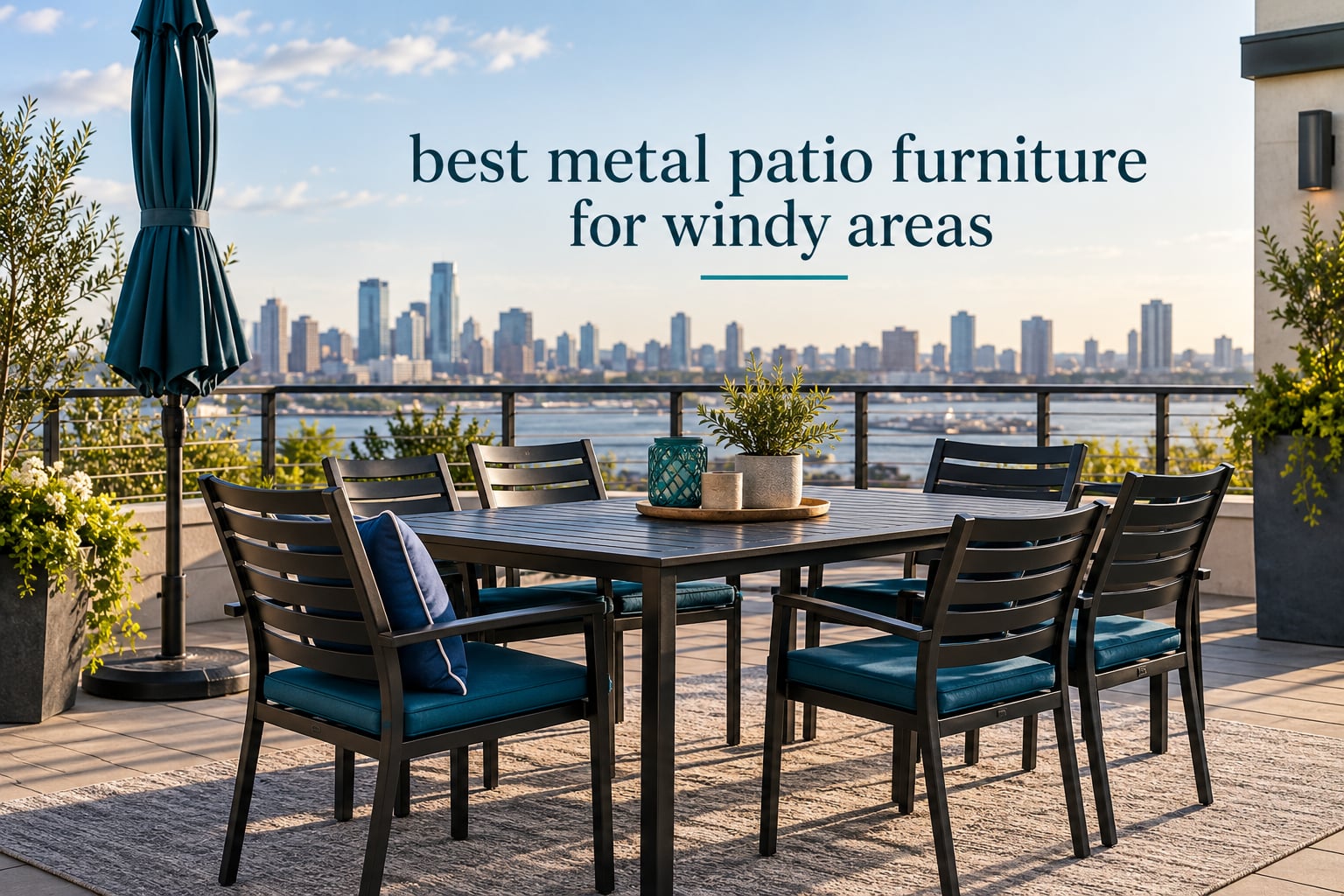 best metal patio furniture for windy areas