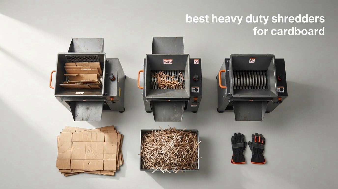 best heavy duty shredders for cardboard
